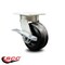 Service Caster 5 Inch Kingpinless Phenolic Wheel Swivel Caster with Brake SCC-KP30S520-PHR-SLB - alternate 2